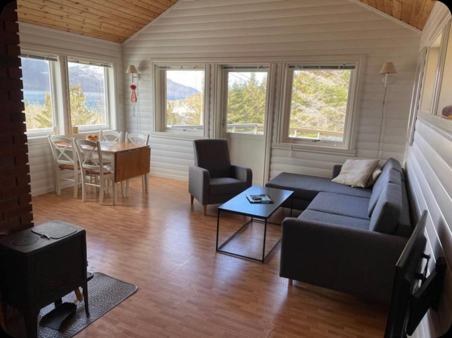 Vettinghytta, Close To The Sea With Amazing View. Gravdal  Екстериор снимка