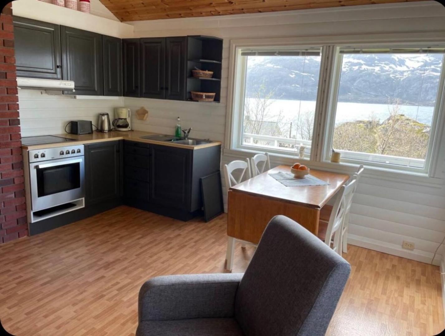 Vettinghytta, Close To The Sea With Amazing View. Gravdal  Екстериор снимка